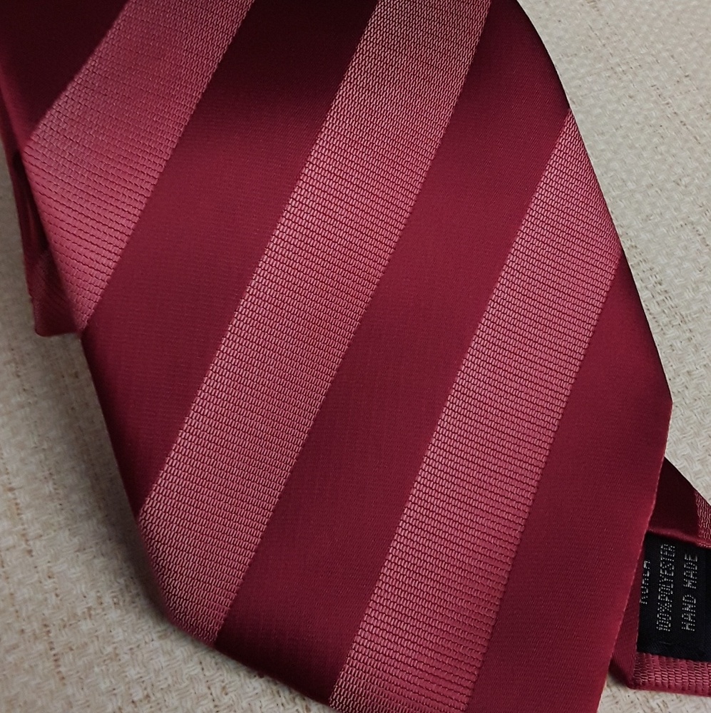 Frasi Red Striped Tie Men's